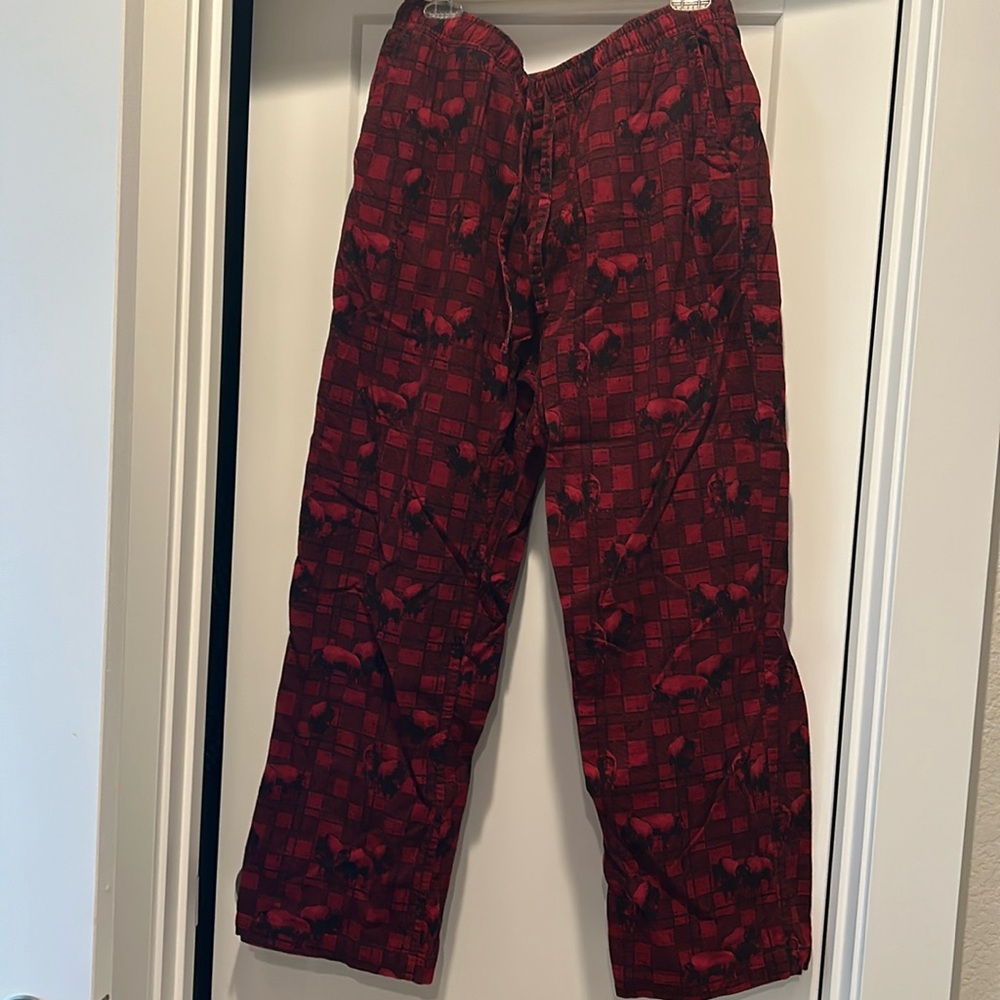 Eddie Bauer men’s flannel pajama pants, 2, large